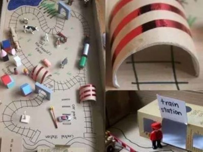 過六一，用紙盒包裝給孩子DIY一個玩具吧！