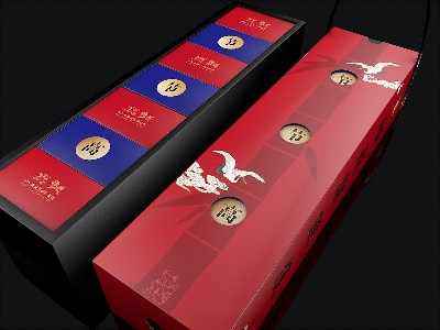 在山東做茶葉禮盒定制，淺談高級黑的應(yīng)用一